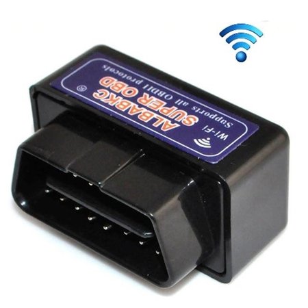 Ikkegol IKKEGOL 10277B WiFi OBD-II ODB2 Car Diagnostics Tool; Black 10277B